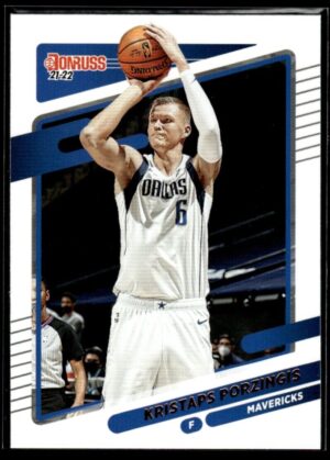 2021 Donruss Dallas Mavericks #57 Kristaps Porzingis