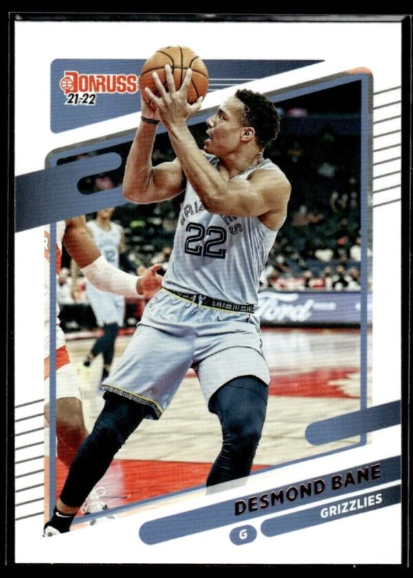 _10 2021 Donruss Memphis Grizzlies #44 Desmond Bane