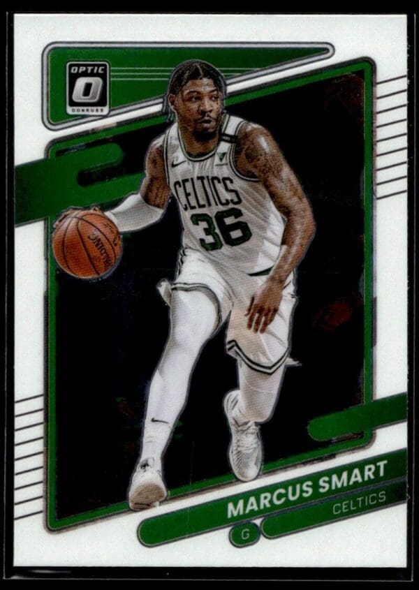 2021 Donruss Optic Boston Celtics #66 Marcus Smart