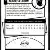 2021 NBA Hoops Los Angeles Lakers #60 Kendrick Nunn