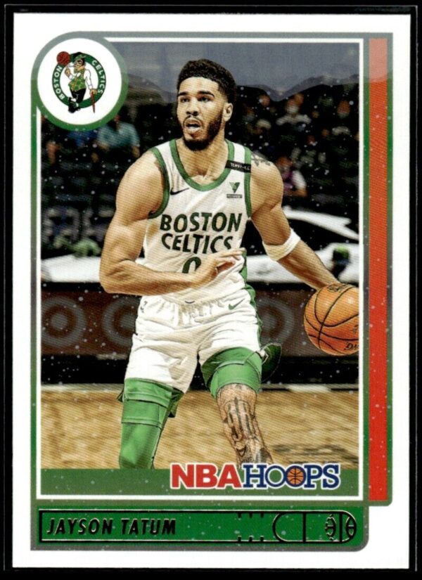 _10 2021 NBA Hoops Boston Celtics #197 Jayson Tatum