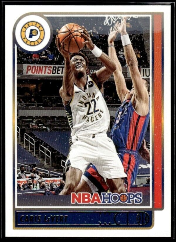 _10 2021 NBA Hoops Indiana Pacers #163 Caris LeVert