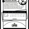 2021 NBA Hoops Los Angeles Clippers #96 Nicolas Batum