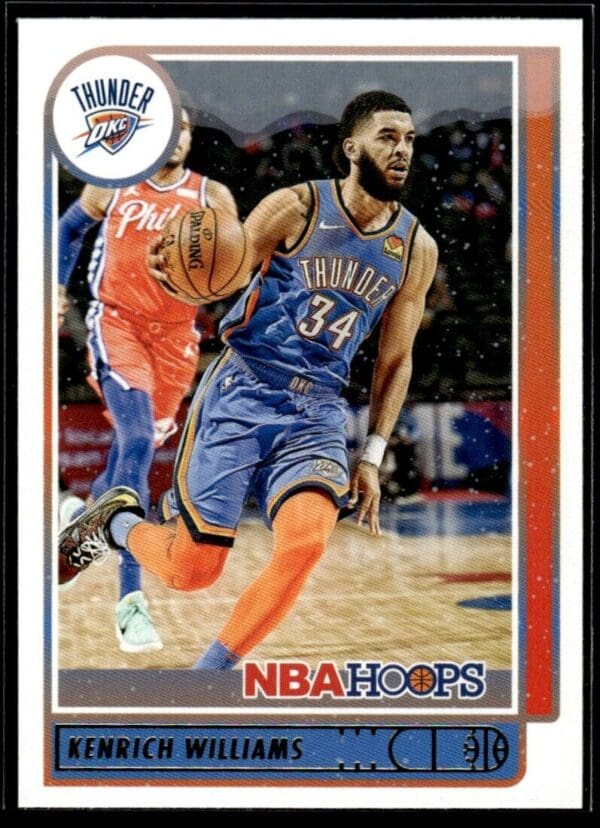 2021 NBA Hoops Oklahoma City Thunder #53 Kenrich Williams