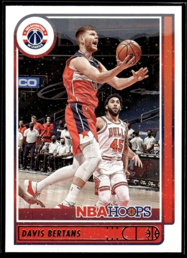 2021 NBA Hoops Washington Wizards #130 Davis Bertans