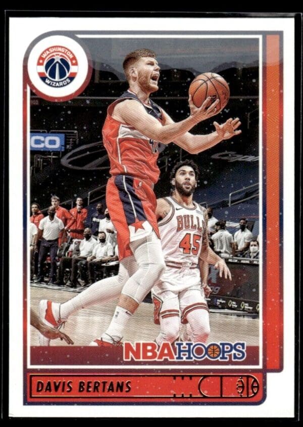 2021 NBA Hoops Washington Wizards #130 Davis Bertans