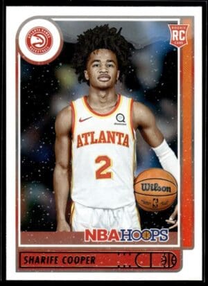 2021 NBA Hoops Atlanta Hawks #249 Sharife Cooper RC Rookie
