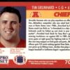 1990 Pro Set Super Bowl 160 Kansas City Chiefs #709 Tim Grunhard