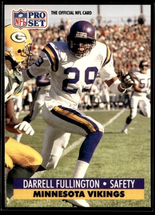 1991 Pro Set Minnesota Vikings #217 Darrell Fullington