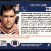 1990 Pro Set Super Bowl 160 Detroit Lions #419 Chris Spielman