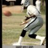 1990 Pro Set Super Bowl 160 Los Angeles Raiders #544 Jamie Holland