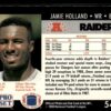 1990 Pro Set Super Bowl 160 Los Angeles Raiders #544 Jamie Holland