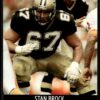 1990 Pro Set Super Bowl 160 New Orleans Saints #586 Stan Brock