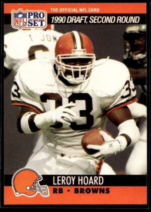 _10 1990 Pro Set Super Bowl 160 Cleveland Browns #714 Leroy Hoard