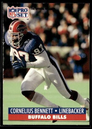 1991 Pro Set Buffalo Bills #74 Cornelius Bennett