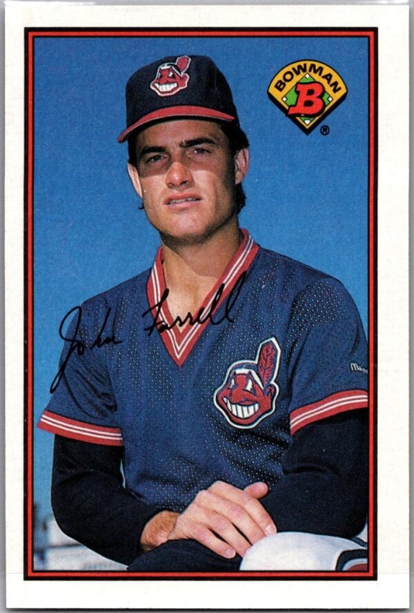 _10 1989 Bowman Cleveland Indians #74 John Farrell