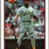 1989 Bowman Oakland Athletics #202 Dave Parker