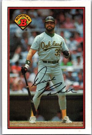 1989 Bowman Oakland Athletics #202 Dave Parker