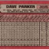 1989 Bowman Oakland Athletics #202 Dave Parker