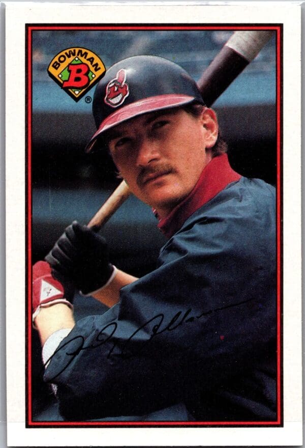 _10 1989 Bowman Cleveland Indians #83 Andy Allanson