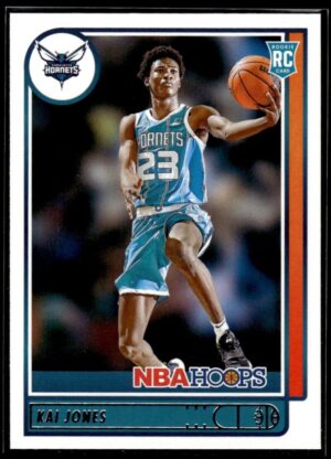 2021 NBA Hoops Charlotte Hornets #230 Kai Jones RC Rookie