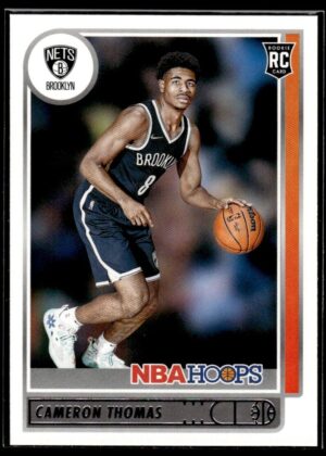 2021 NBA Hoops Brooklyn Nets #231 Cameron Thomas RC Rookie