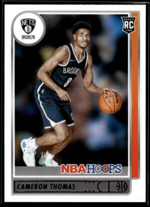 2021 NBA Hoops Brooklyn Nets #231 Cameron Thomas RC Rookie
