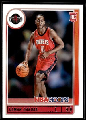2021 NBA Hoops Houston Rockets #238 Usman Garuba RC Rookie