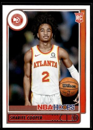 2021 NBA Hoops Atlanta Hawks #249 Sharife Cooper RC Rookie