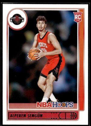 2021 NBA Hoops Houston Rockets #204 Alperen Sengun RC Rookie