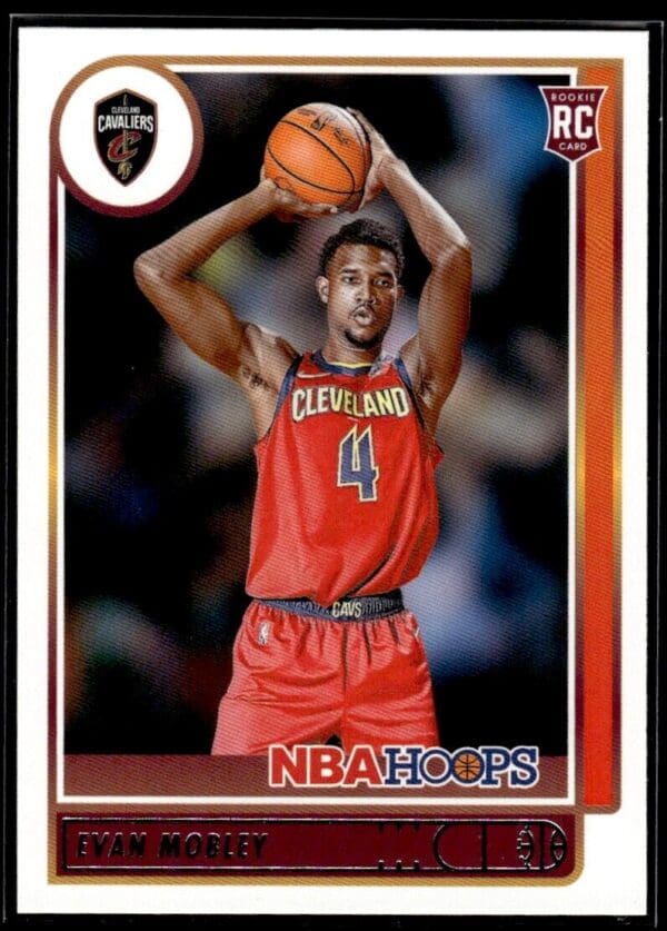 _10 2021 NBA Hoops Cleveland Cavaliers #234 Evan Mobley RC Rookie