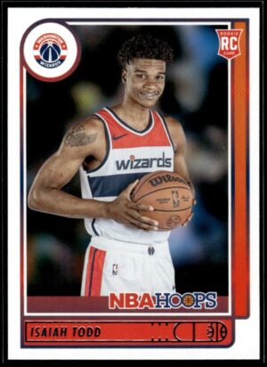 2021 NBA Hoops Washington Wizards #241 Isaiah Todd RC Rookie