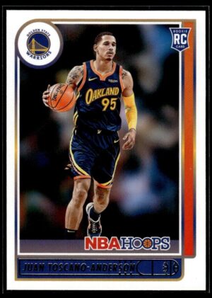 2021 NBA Hoops Golden State Warriors #248 Juan Toscano-Anderson RC Rookie