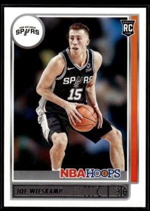 2021 NBA Hoops San Antonio Spurs #245 Joe Wieskamp RC Rookie