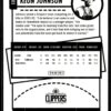 2021 NBA Hoops Los Angeles Clippers #205 Keon Johnson RC Rookie