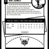 2021 NBA Hoops Charlotte Hornets #RS-KJN Kai Jones RC Rookie