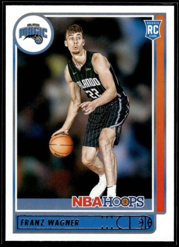 2021 NBA Hoops Orlando Magic #235 Franz Wagner RC Rookie