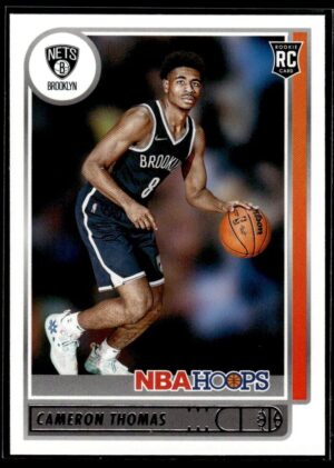 2021 NBA Hoops Brooklyn Nets #231 Cameron Thomas RC Rookie