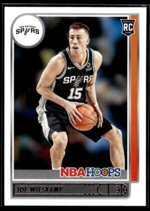 2021 NBA Hoops San Antonio Spurs #245 Joe Wieskamp RC Rookie