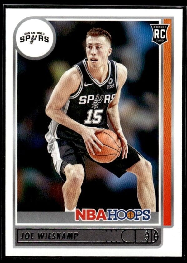 2021 NBA Hoops San Antonio Spurs #245 Joe Wieskamp RC Rookie
