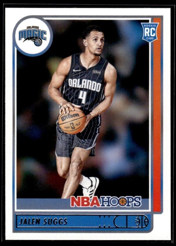 2021 NBA Hoops Orlando Magic #210 Jalen Suggs RC Rookie
