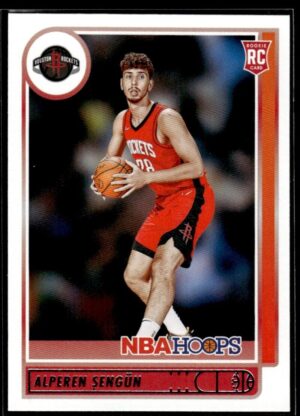 2021 NBA Hoops Houston Rockets #204 Alperen Sengun RC Rookie