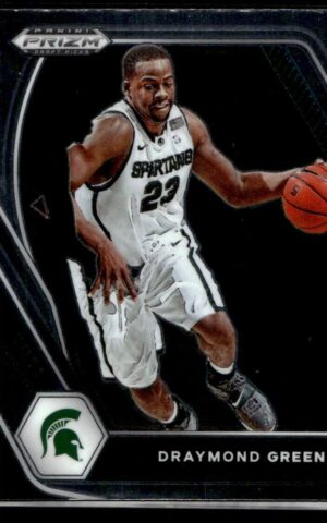 _10 2021 Panini Prizm Draft Picks Michigan State Spartans #73 Draymond Green