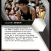 2021 Panini Prizm Draft Picks Houston Rockets #4 Jalen Green