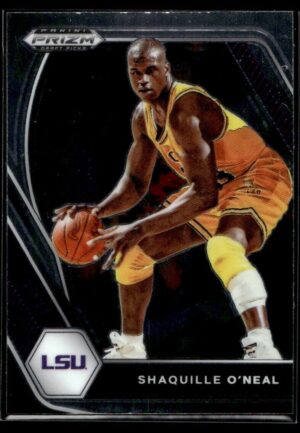 2021 Panini Prizm Draft Picks LSU Tigers #84 Shaquille O'Neal