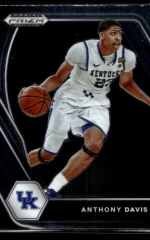 2021 Panini Prizm Draft Picks Kentucky Wildcats #58 Anthony Davis
