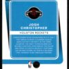 2021 Donruss Optic Houston Rockets #200 Josh Christopher RC Rookie