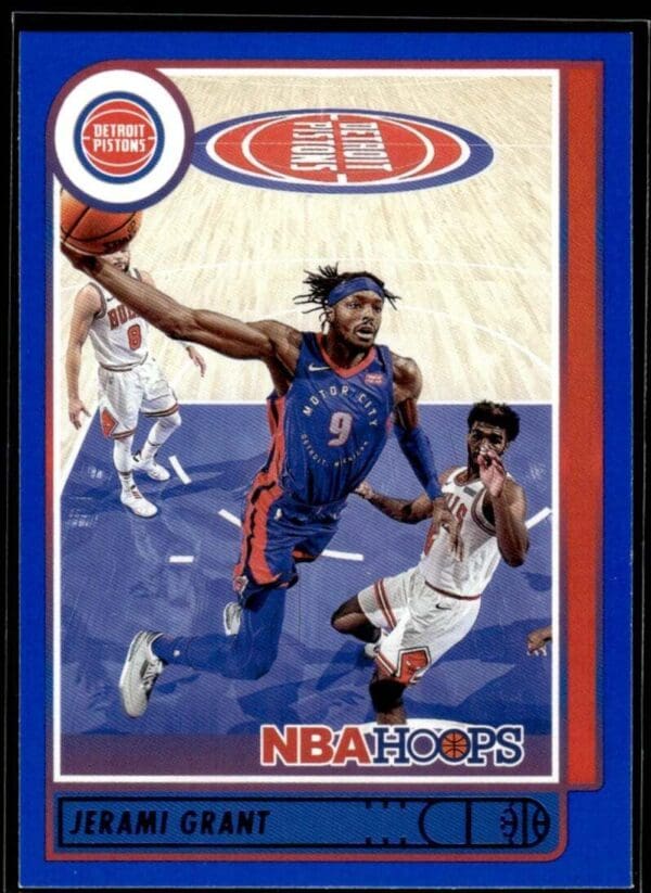 2021 Hoops Detroit Pistons #145 Jerami Grant Blue