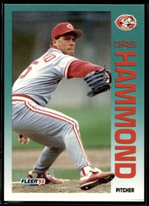 1992 Fleer Cincinnati Reds #408 Chris Hammond