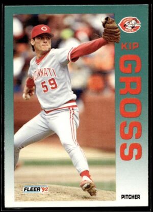 1992 Fleer Cincinnati Reds #407 Kip Gross